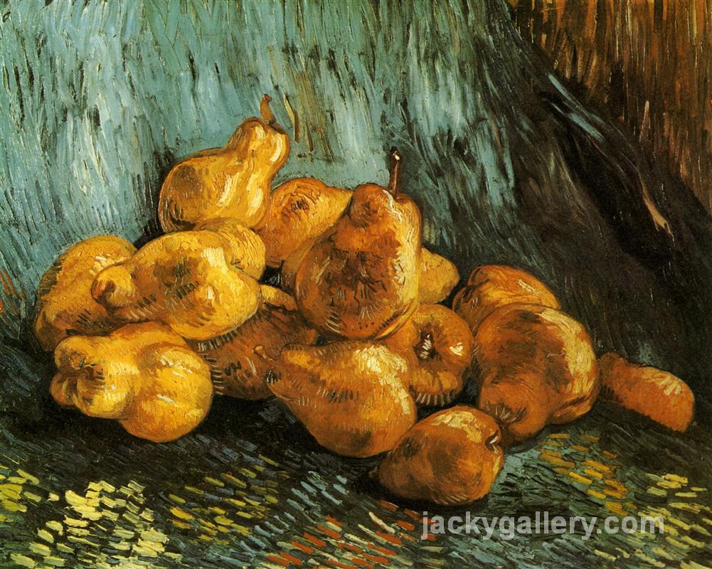 Still Life with Pears, Van Gogh painting
